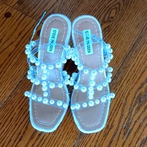 Steve Madden slingback wedge sandal